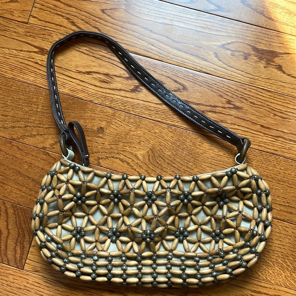 Nine West Cloth/Bead Small Shoulder Purse - Picture 5 of 12